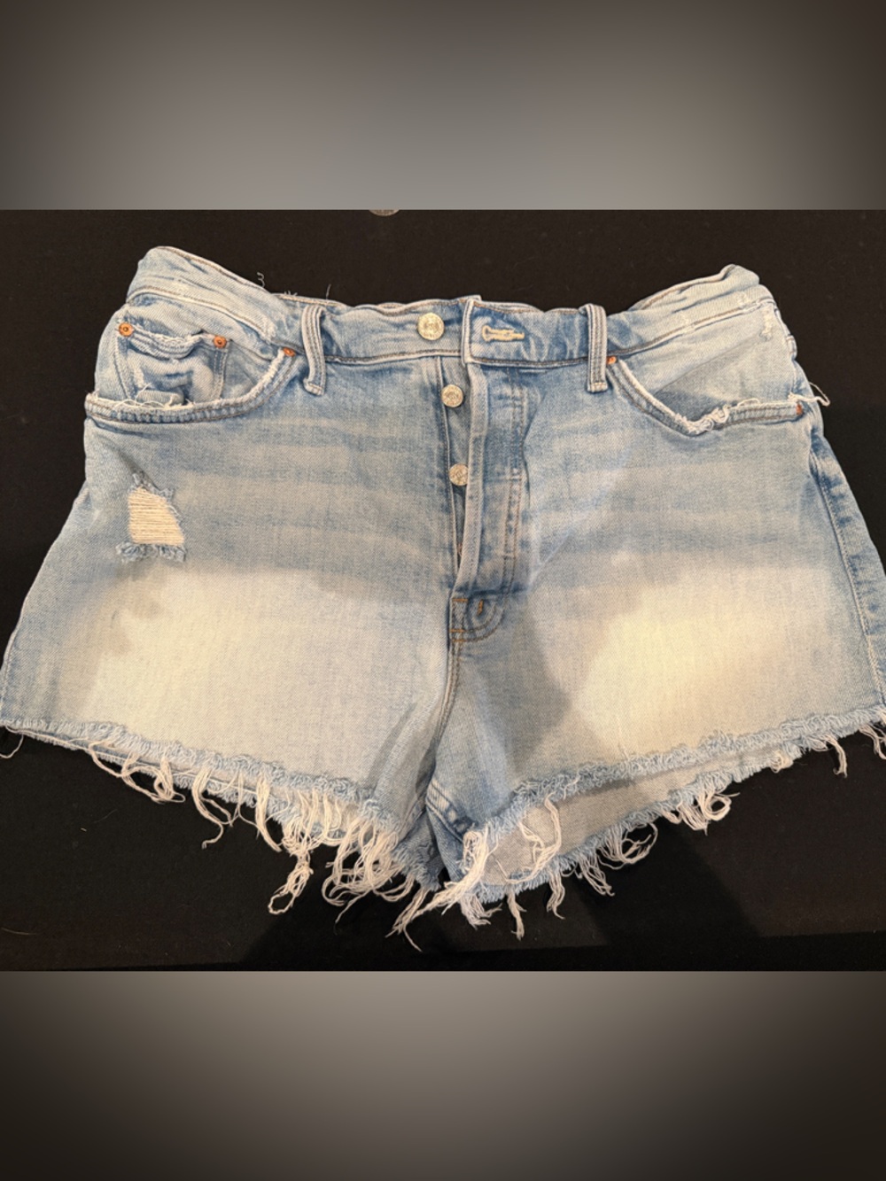 MOTHER The Tomcqt Kick Fray Shorts